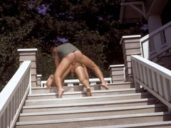 Steve O'Donnell and Logan Reed fucking each other on the steps