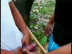 Lusty young dude sucks cock then sits on it with his ass