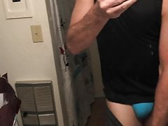 Nice ass in a thong