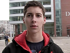 Dude in stylish kicks enjoys hardcore anal domination