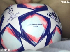 #17 I fondle my adidas champions league soccer ball
