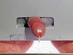 Imagine me fucking your mouth or ass and cum inside you like this