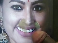 Sneha Hot CUM Tribute