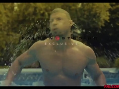 Rocky Vallarta fucked James Fox asshole in an open field