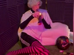 Smoking Cups and Scoring Goals(Femboy Pops In His Facehole