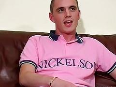 Cute amateur jerks off and jizzes on cam