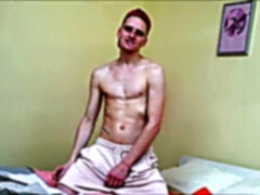 Teen Boy love masturbate His uncut Dick