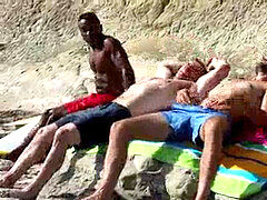 Big Dick Interracial Bareback group sex With My Fav guys