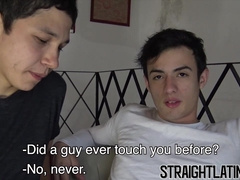 Straight Latino rammed bare by gay guy after sucking him off