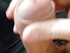 My girlfriend said she would sit on my face if I didn't masturbate my fat cock well  #9
