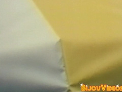 Retro jock hot anal play and wanking solo on the terrace