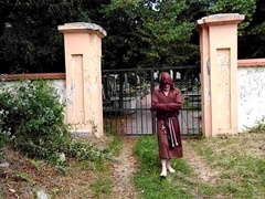 The Monk (6) Blowjob In Garage