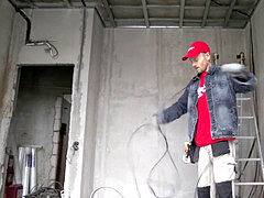 LanaTuls - filthy Electrician jacking-off After firm Working