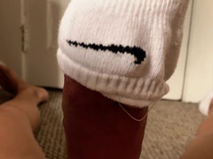 Ginormous gams pump out ample blast