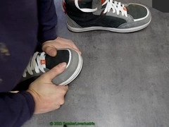 Boot banging with sexy work footwear - boots and shoes for every foot fetishist!