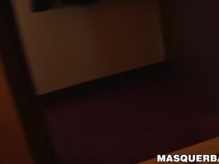 Attractive jock caresses his muscles and jerks himself off