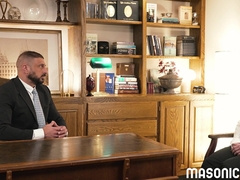 MasonicBoys Super-steamy sleek lad Grant Ducati is screwed without a condom by DILF