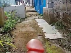 Kraken - Asia Gay Teen Boy Is Wanking on a Public Cemetery