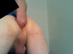 Self Anal Fisting my lubed up & stretched hole 3
