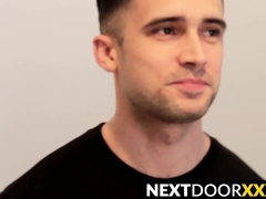 NextDoorXXX.com - Sweet gay romance with two hunks in a raw passionate encounter
