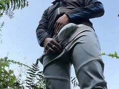 Hot Male Masturbate Outdoor and Shoots Huge Cumload - 100% Original