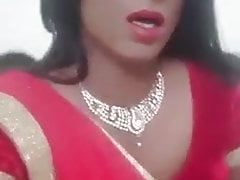 Indian gay cross dresser fucked in saree