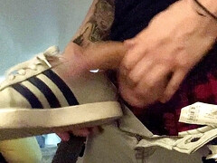 Sneakers fetish guy