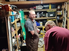 Working and my baby got super-naughty so I gave him my culo Check our 4Gayfans 3/26/22