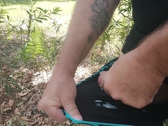 Jizz in Jocks - Outdoor Onanism