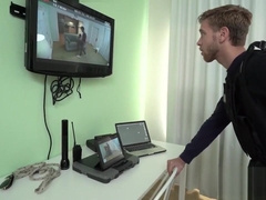 Bearded Latino gay roughly ass drilled by an undercover cop