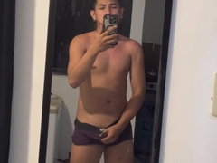 Jakol after mag exercise - Tumalsik tamod ko haha