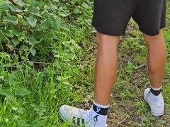 We got mischievous during the hike PORNO VLOG