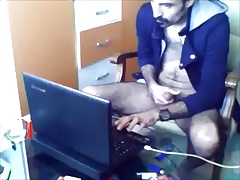 Saladin, Muslim Arab Hunk Busted at the office