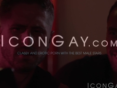 Naughty Hunter Smith has his hole stuffed with Nic Saharas huge dick