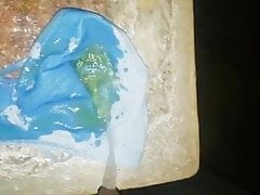 Pissing on Neighborhood  Aunty Bra