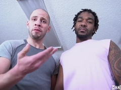 Wolf Hudson Wearing Sneakers Jerking John