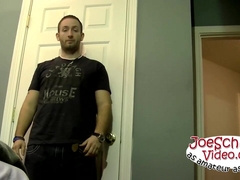 Slender and straight guy gets a little curious about guys