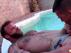 MANALIZED wild Josh Stone Barebacked By tatted Muscle parent