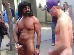 Public Masturbators: Outdoor Hunk Action 2