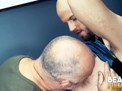 BEARFILMS Fat Bear Guy English Anal Plows Younger Jake Thorn