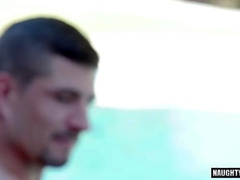 Large Manstick Fag Threeway With Pop-Shot