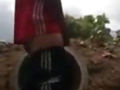 Pinoy wanking outdoors