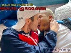 five Immense Shaft barebacking chavs dp'd SUPER-CUTE slick college girl man