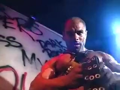 Big Muscle Leather Man