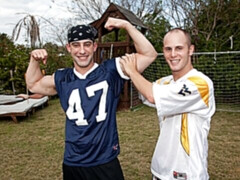 Awesome public 3some with Danny Brooks, Ralph, Jace Jones