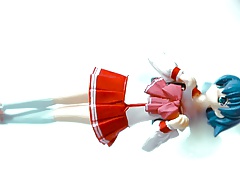 Blue Hair Red Skirt SoF