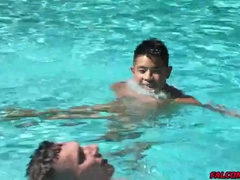 Luke Truong And Tristan Hunter In Asian Gay Riding Tristans Long, Thin Cock