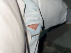 Outdoor pissing and cumming