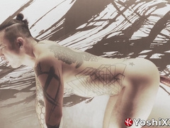 Craving asshole of Yoshi Kawasaki needs constant penetration and stimulation