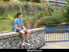 Latino Public Suck Off Leads To No Condom Lad Nail